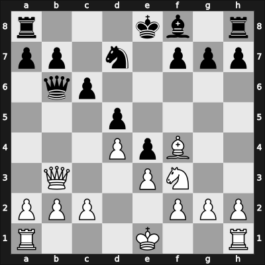 1950 Venice – Round 15 – Nestler, Vincenzo – 0-1 – Smyslov, Vladimir – G117