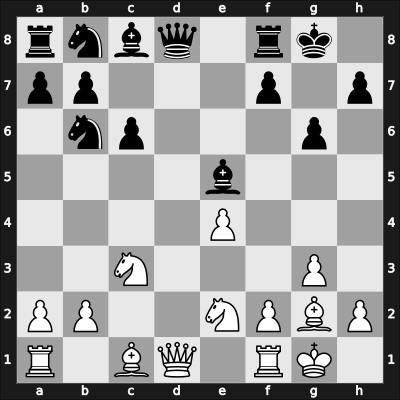 1950 Vienna – Round 4 – Gruenfeld, Ernst – 1/2-1/2 – Kopetzky, Karl – G11