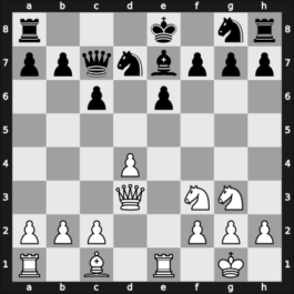 1950 Vienna – Round 6 – Cs. Kovacs, Laszlo – 1/2-1/2 – Tot, Bora – G20