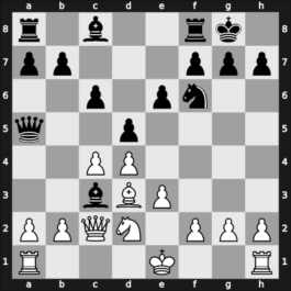 1950 Wch women – Round ? – Benini, Clarice – 0-1 – Gresser, Gisela Kahn – G20