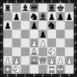 1950 Wch women – Round ? – Grushkova, Bellska Nina – 0-1 – Chaude de Silans, Chantal – G26
