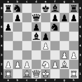 1950 Wch women – Round ? – Belova, Valentina M – 1-0 – Chaude de Silans, Chantal – G27