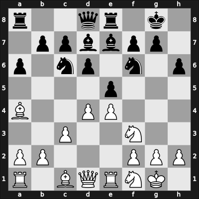 1951 Augsburg – Round 1 – Bogoljubow, Efim – 1-0 – Kieninger, Georg – G7