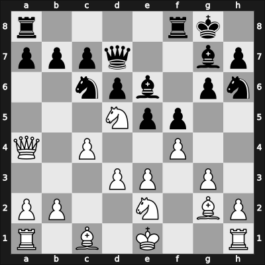 1951 Augsburg – Round 11 – Heinicke, Herbert – 1/2-1/2 – Niephaus, Walter – G41