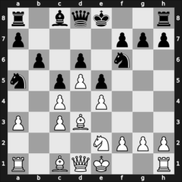 1951 BCF Ch 38th – Round 3.4 – Klein, Ernst – 1/2-1/2 – Broadbent, Reginald – G11