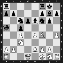 1951 BCF Ch 38th – Round 7.6 – Abrahams, Gerald – 1-0 – Blaine, Martin – G27