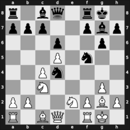 1951 Bucharest GMT 2nd – Round 1 – Pogats, Jozsef Jr. – 1/2-1/2 – Molnar, Imre – G1