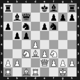 1951 Bucharest GMT 2nd – Round 7 – Milev, Zdravko – 1-0 – Makarczyk, Kazimierz – G28