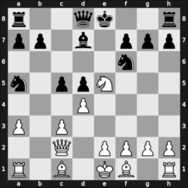 1951 Bucharest GMT 2nd – Round 7 – Troianescu, Octav – 0-1 – Pogats, Jozsef Jr. – G29