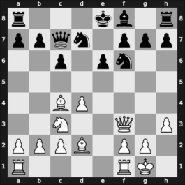 1951 Bucharest GMT 2nd – Round 7 – Karastoichev, Emil – 1-0 – Samarian, Sergiu – G30