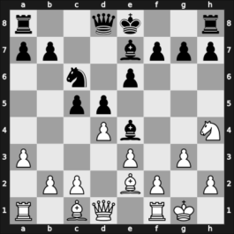 1951 Bucharest GMT 2nd – Round 8 – Alexandrescu, Gheorghe – 0-1 – Milev, Zdravko – G31