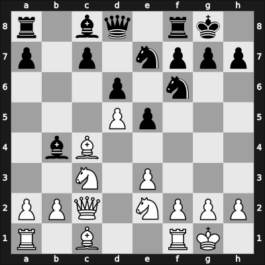 1951 Budapest HUN – Round ? – Navarovszky, Laszlo – 1-0 – Pogats, I – G5