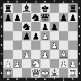 1951 Budapest HUN – Round ? – Rethy, Pal – 1/2-1/2 – Jenei, Ferenc – G12