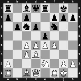 1951 Buenos Aires – Round 1 – Luckis, Marcos – 1/2-1/2 – Foguelman, Alberto – G11