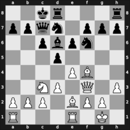 1951 Buenos Aires – Round 3 – Shocron, Ruben – 1/2-1/2 – Foguelman, Alberto – G34