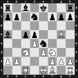 1951 Buenos Aires – Round 6 – Chemes, Luis – 0-1 – Alonso-Lej De Las Casas, Fernando – G42