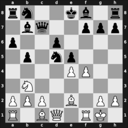 1951 Buenos Aires – Round 11 – Shocron, Ruben – 1/2-1/2 – Cruz Garibaldi, Milton Esteban – G71