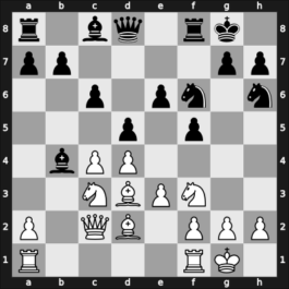 1951 Buenos Aires – Round 12 – Agramunt Huguet, Joaquin – 1/2-1/2 – Shocron, Ruben – G72