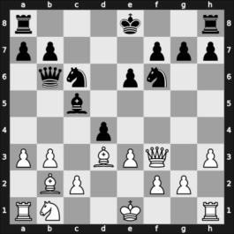 1951 Buenos Aires – Round 13 – Alonso-Lej De Las Casas, Fernando – 1/2-1/2 – Puiggros, Guillermo – G77