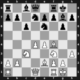1951 Buenos Aires ch-ARG – Round 1 – Najdorf, Miguel – 1-0 – Rebizzo, Cayetano – G1