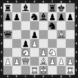 1951 Buenos Aires ch-ARG – Round 1 – Alvarez Martin, Pedro – 0-1 – Piazzini – G3