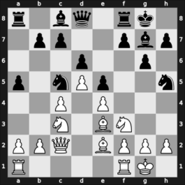 1951 DDR Ch – Round 1 – Hunte, Hugo – 0-1 – Zirngibl, Albert – G1
