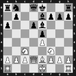 1951 DDR Ch – Round 6 – Pietzsch, Wolfgang – 1-0 – Schlieder, Rolf – G10