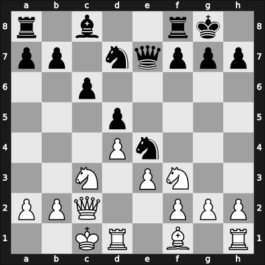 1951 DDR Ch – Round 7 – Schlieder, Rolf – 1/2-1/2 – Krause, Kurt – G13