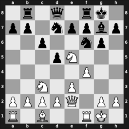 1951 DDR Ch 02nd – Round 11 – Kuebart, Erich – 1/2-1/2 – Otto Arnold – G7
