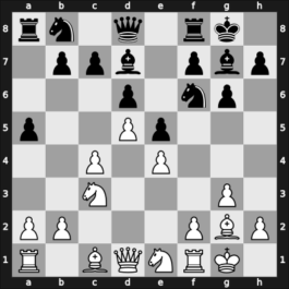 1951 FRG Ch Duesseldorf GER – Round 2 – Lehmann, Heinz – 1-0 – Pfeiffer, Gerhard – G2