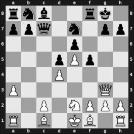 1951 FRG Ch Duesseldorf GER – Round 7 – Schmid, Lothar – 0-1 – Teschner, Rudolf – G5
