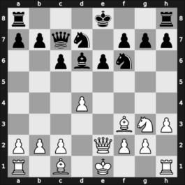 1951 FRG Ch Duesseldorf GER – Round 11 – Schmid, Lothar – 1-0 – Pfeiffer, Gerhard – G7