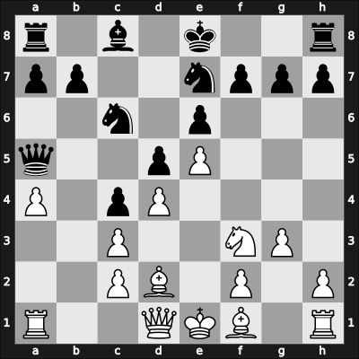 1951 FRG Ch Duesseldorf GER – Round 12 – Lehmann, Heinz – 1-0 – Muth, Rudi – G10