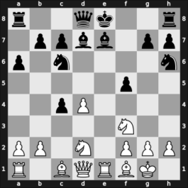 1951 FRG Ch Duesseldorf GER – Round 13 – Schmid, Lothar – 1-0 – Zirngibl, Albert – G11