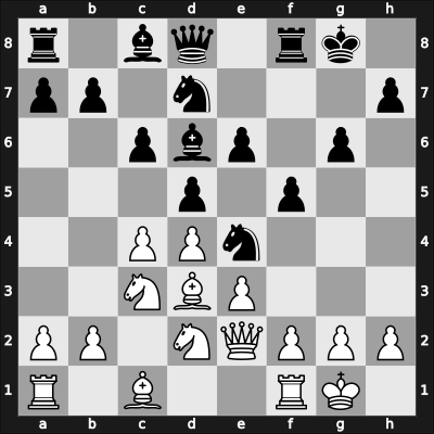 1951 GDR Ch – Round 7 – Platz, Hans – 0-1 – Rathai, Volker – G12