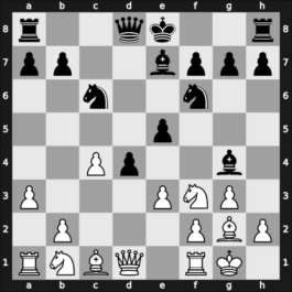 1951 GDR Ch – Round 8 – Elstner, Rudolf – 0-1 – Platz, Hans – G13