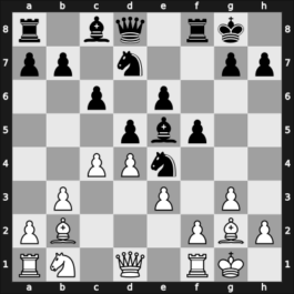 1951 GDR Ch – Round 8 – Ruppe, Otto – 1/2-1/2 – Kuebart, Erich – G14