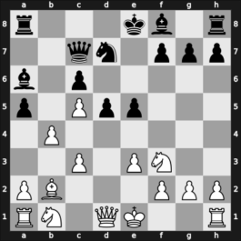 1951 GDR Ch – Round 14 – Kuebart, Erich – 0-1 – Platz, Hans – G17