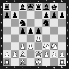1951 GER Ch 14th – Round 1 – Pfeiffer, Gerhard – 1-0 – Gilg, Karl – G1
