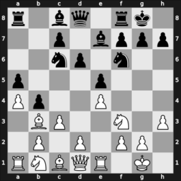 1951 GER Ch 14th – Round 2 – Gilg, Karl – 1-0 – Stein, Georg – G5