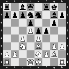 1951 GER Ch 14th – Round 5 – Stein, Georg – 1-0 – Elstner, Rudolf – G16