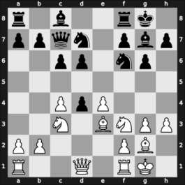 1951 GER Ch 14th – Round 6 – Elstner, Rudolf – 1-0 – Lange, Wilfried – G17