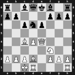 1951 GER Ch 14th – Round 9 – Platz, Hans – 0-1 – Pfeiffer, Gerhard – G27