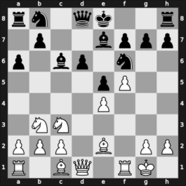 1951 GER Ch 14th – Round 15 – Fenske Karl – 0-1 – Ernst, Wilhelm – G41