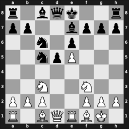 1951 GER Ch 14th – Round 21 – Eisinger, Max Jr – 0-1 – Jaeger, Walter – G53