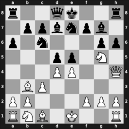 1951 GER Ch U20 – Round 1 – Stahl, Franz – 0-1 – Fuchs, Reinhart – G1