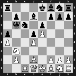 1951 GER Ch U20 – Round 3 – Achatz Karl Hans – 0-1 – Uhlmann, Wolfgang – G9