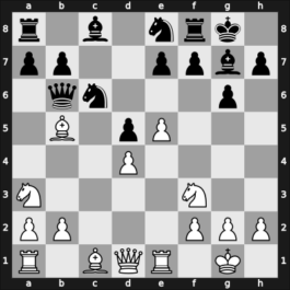 1951 GER Ch U20 – Round 4 – Bialas, Wolfram – 1/2-1/2 – Rosen, Willy – G12