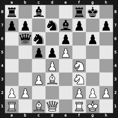 1951 GER Ch U20 – Round 8 – Uhlmann, Wolfgang – 1-0 – von Saldern, Ruediger – G23
