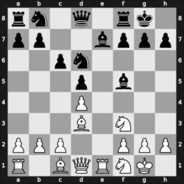 1951 GER Ch U20 – Round 11 – Fuchs, Reinhart – 1/2-1/2 – Kunze, Klaus – G34